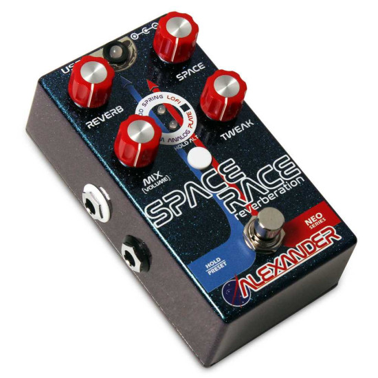 New Gear Day Alexander Space Race Reverb Guitar Effects Pedal
