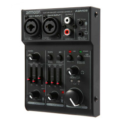 Ammoon AGM02 Mini 2-Channel Sound Card USB Interface Ammoon AGM02 Mini 2-Channel Sound Card USB Interface