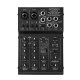 ammoon 4-Channel Mini Mixing Console 2-band EQ Built-in 48V Phantom Power 5V USB Powered for Home Studio Recording AGM04