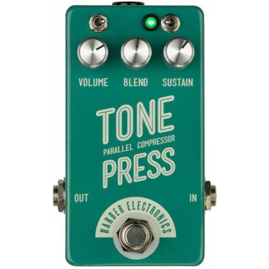 Barber Electronics Tone Press Compressor V2 in Mint Turquoise