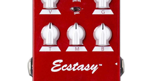 【新品】BOGNER Ecstasy Red Mini Bogner Ecstasy Red Mini Overdrive Pedal | Sweetwater