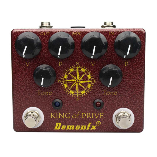 DemonFX King of Drive Guitar Effects Pedal