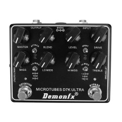 DemonFX New Product Microtubes D7K Ultra V2 Bass Preamp Pedal DemonFX New Product Microtubes D7K Ultra V2 Bass Preamp Pedal