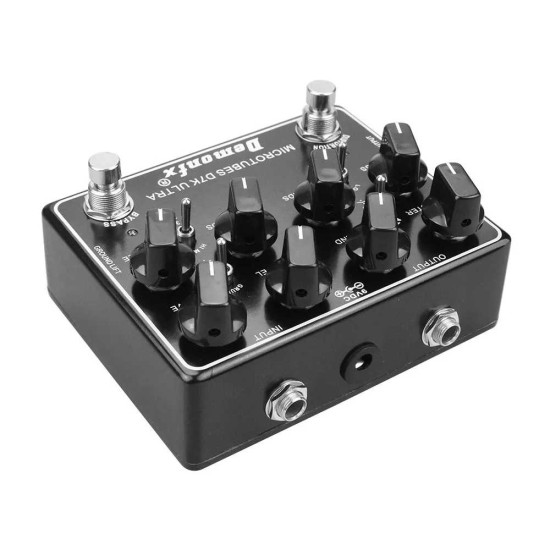 DemonFX New Product Microtubes D7K Ultra V2 Bass Preamp Pedal