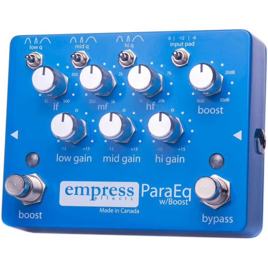 Empress ParaEq with Boost Guitar Effects Pedal