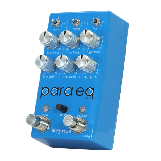 New Gear Day Empress Effects ParaEQ MKII Equalizer Guitar Effects Pedal