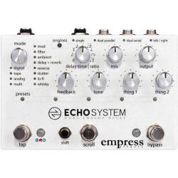 Empress Effects Echosystem Dual Engine Digital Delay Guitar Effects Pedal Empress Effects Echosystem Dual Engine Digital Delay Guitar Effects Pedal