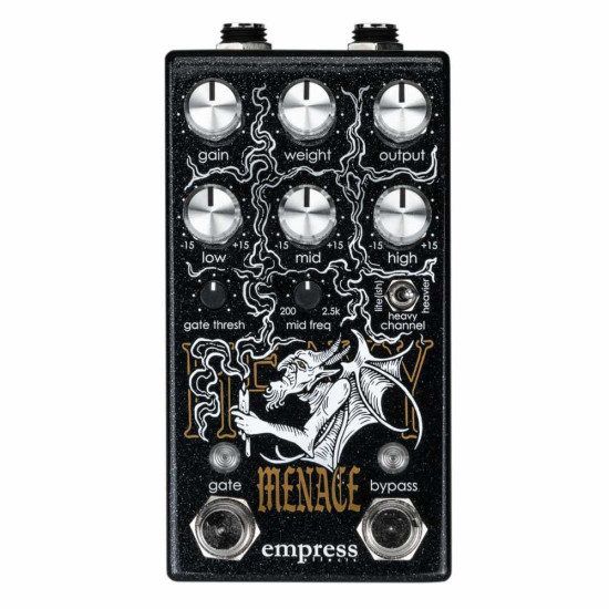 New Gear Day Empress Effects Heavy Menace Guitar Effects Pedal EQ and Noise Gate