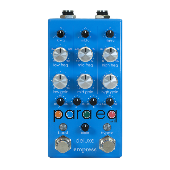 Empress Effects ParaEq MKII Deluxe Equalizer and Boost Pedal