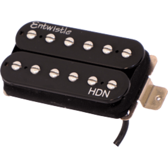 New Gear Day Entwistle HDN Neodymium Bar Bridge  Humbucker Nickel Pole Piece Pickup for Electric Guitar