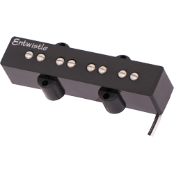 Entwistle JBXN Neodymium Bar Bridge Jazz Bass Nickel Pole Piece Pickup for Electric Bass Guitar