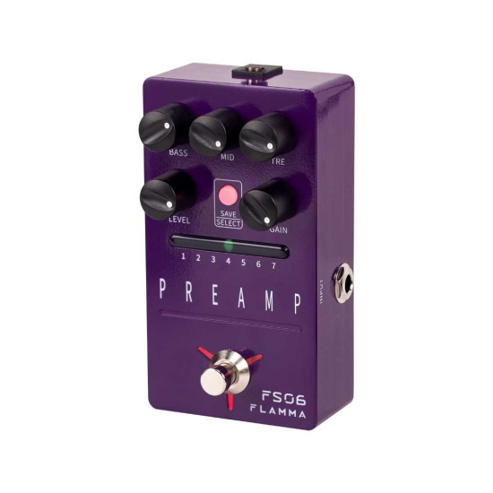 Flamma Innovation FS06 PREAMP Guitar Effects Pedal