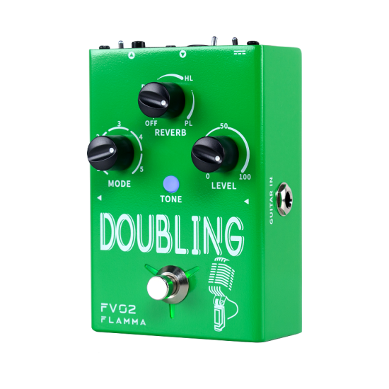 New Gear Day Flamma Innovation FV02 DOUBLING Voice and Microphone Effects Pedal