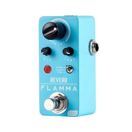 New Gear Day Flamma Innovation FC02 Reverb Mini Effects Pedal