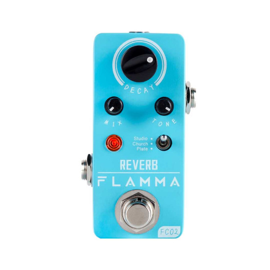 New Gear Day Flamma Innovation FC02 Reverb Mini Effects Pedal