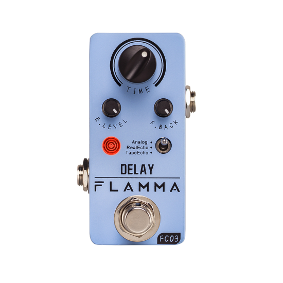 New Gear Day Flamma Innovation FC03 Delay Mini Effects Pedal