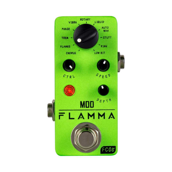 New Gear Day Flamma Innovation FC05 MODULATION Mini Effects Pedal