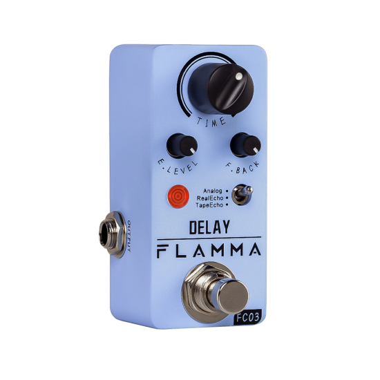 New Gear Day Flamma Innovation FC03 Delay Mini Effects Pedal