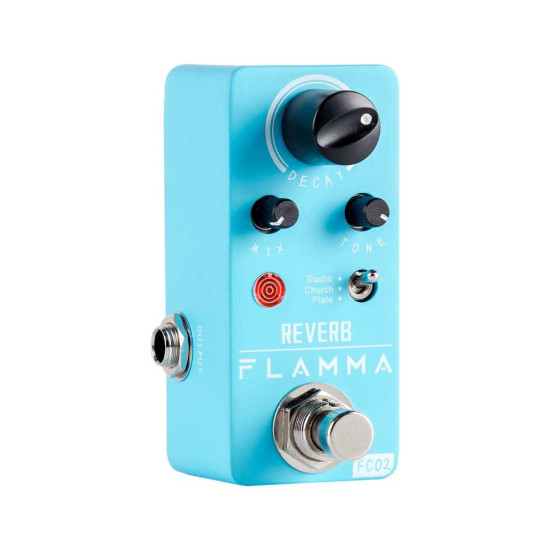 New Gear Day Flamma Innovation FC02 Reverb Mini Effects Pedal