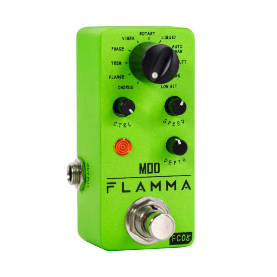 New Gear Day Flamma Innovation FC05 MODULATION Mini Effects Pedal