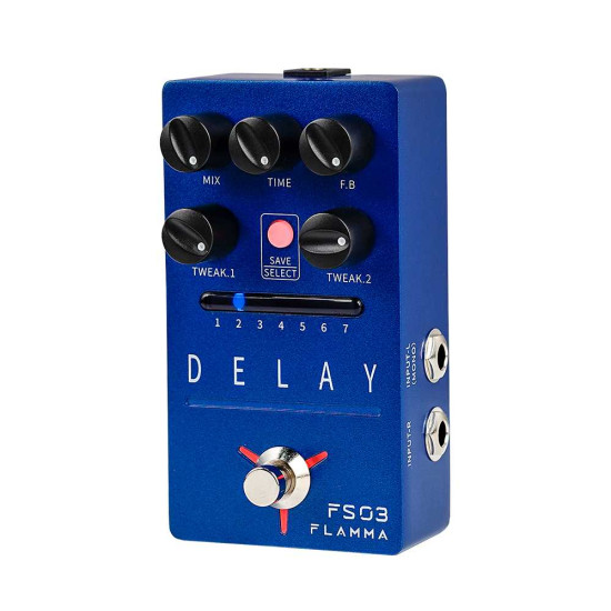 New Gear Day Flamma Innovation FS03 DELAY Guitar Effects Pedal