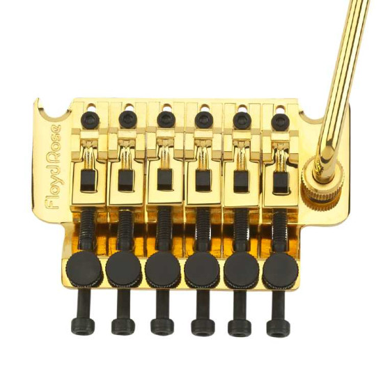 New Gear Day Floyd Rose Original Gold Tremolo kit FRT300 with R2/R3/R4 nut 