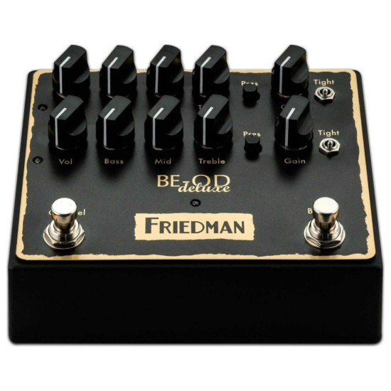 New Gear Day Friedman BE-OD Deluxe Dual Overdrive Pedal