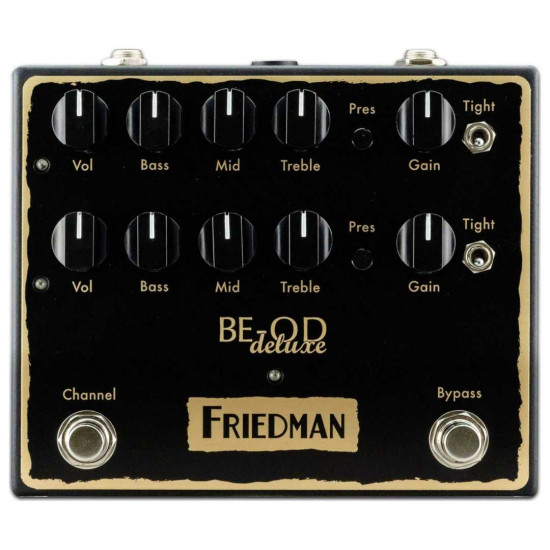 New Gear Day Friedman BE-OD Deluxe Dual Overdrive Pedal
