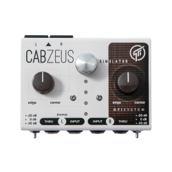GFI System Cabzeus Stereo Speaker Simulator + DI Box GFI System Cabzeus Stereo Speaker Simulator + DI Box