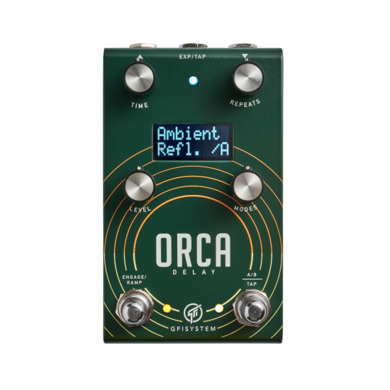 GFI System Orca Delay Guitar Effects Pedal