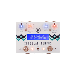 GFI System Specular Tempus Reverb and Delay Effects Pedal GFI System Specular Tempus Reverb and Delay Effects Pedal