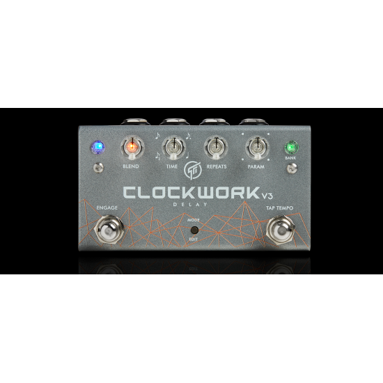 New Gear Day GFI System Clockwork Delay v3 Effects pedal