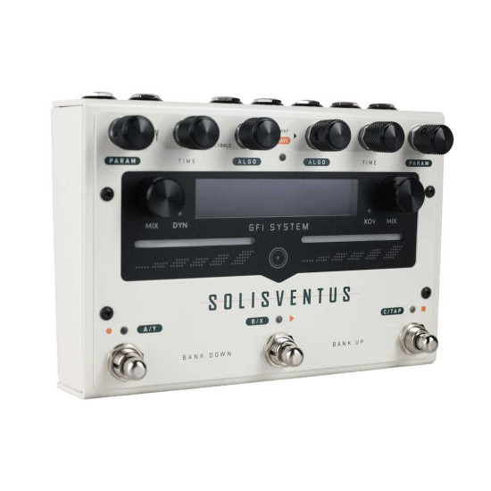 New Gear Day GFI System  Solis Ventus Stereo Dual Engine Delay and Reverb Guitar Effects Pedal