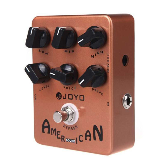 New Gear Day Joyo JF-14 American Guitar Amp Simulator Effects Pedal