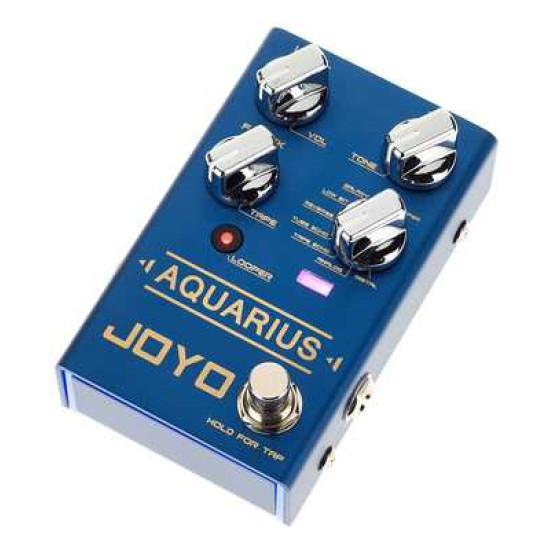 Joyo R-07 Aquarius Digital Delay + Looper Guitar Effects Pedal