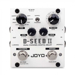 Joyo D-seed II Delay Guitar Effects Pedal Joyo D-seed II Delay Guitar Effects Pedal