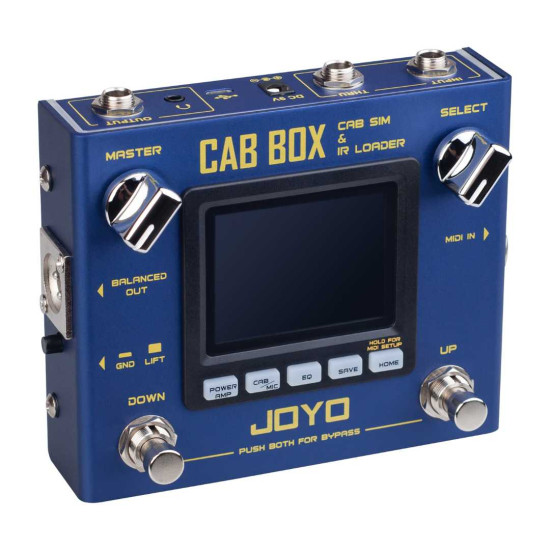 New Gear Day Joyo R-08 CAB BOX Guitar Cabinet Modelling Pedal