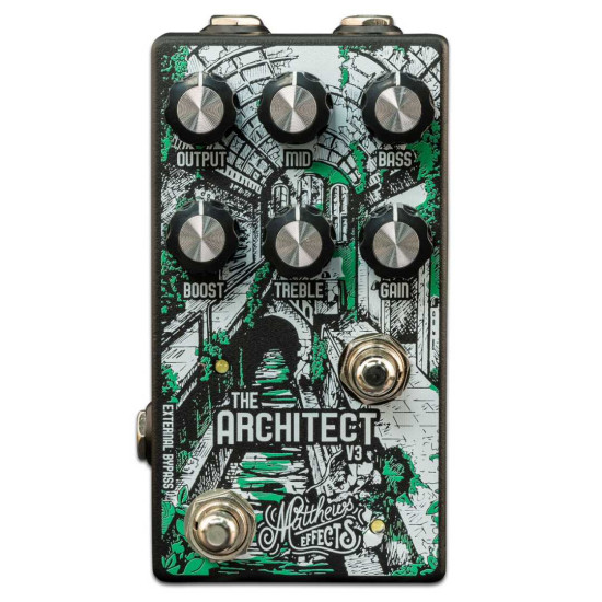 New Gear Day Matthews Effects ARCHITECT V3 - FOUNDATIONAL OVERDRIVE/BOOST