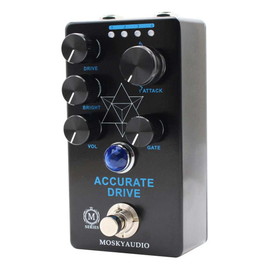 New Gear Day Mosky Audio Accurate Drive M-series Overdrive and Noise Gate Guitar Effect Pedal