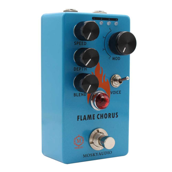 New Gear Day Mosky Audio Flame Chorus M-series Guitar Effect Pedal