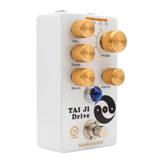 New Gear Day Mosky Audio Tai Ji Drive M-series Overdrive Guitar Effect Pedal