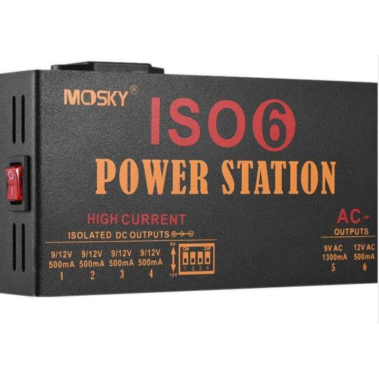 New Gear Day Mosky ISO-6 Pedal Power Supply