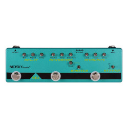 MOSKY BE5 5-in-1 Guitar Multi-Effects Pedal Delay + Distortion + Overdrive + Booster + Buffer MOSKY BE5 5-in-1 Guitar Multi-Effects Pedal Delay + Distortion + Overdrive + Booster + Buffer
