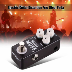 MOSKY MINI MUFF Electric Guitar Distortion Fuzz Effect Pedal Full Metal Shell True Bypass MOSKY MINI MUFF Electric Guitar Distortion Fuzz Effect Pedal Full Metal Shell True Bypass