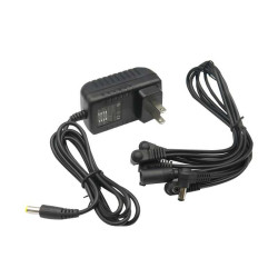 MOSKY Pedal Power Supply Adapter 9V DC 1A 5 Way Daisy Chain Cables for Effect Pedal US Plug MOSKY Pedal Power Supply Adapter 9V DC 1A 5 Way Daisy Chain Cables for Effect Pedal US Plug