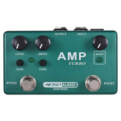 Mosky Amp Turbo Guitar Effect Pedal 2 In 1 Boost Overdrive Effects Pedal Mosky Amp Turbo Guitar Effect Pedal 2 In 1 Boost Overdrive Effects Pedal