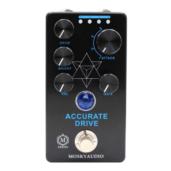 New Gear Day Mosky Audio Accurate Drive M-series Overdrive and Noise Gate Guitar Effect Pedal