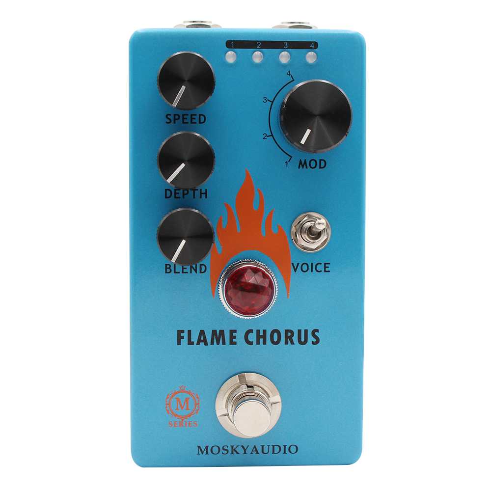 MOSKY AUDIO Bright Flame ギターアンプシミュレーター Mosky Audio Bright Flame Multi Guitar Amp Simulator Pedal