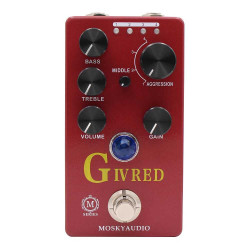 Mosky Audio G-IV Red M-series Distortion Guitar Effect Pedal Mosky Audio G-IV Red M-series Distortion Guitar Effect Pedal