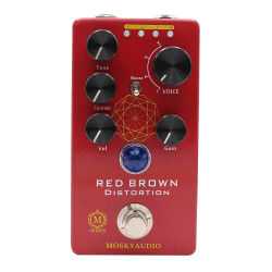 Mosky Audio Red Brown M-series Distortion Guitar Effect Pedal Mosky Audio Red Brown M-series Distortion Guitar Effect Pedal